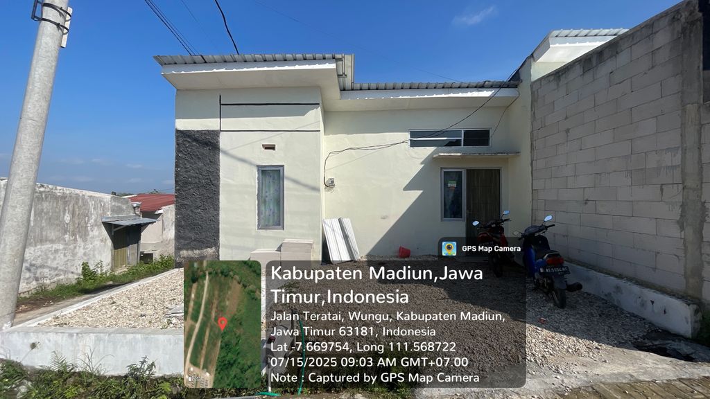 foto contoh rumah perumahan Marison Regency Madiun