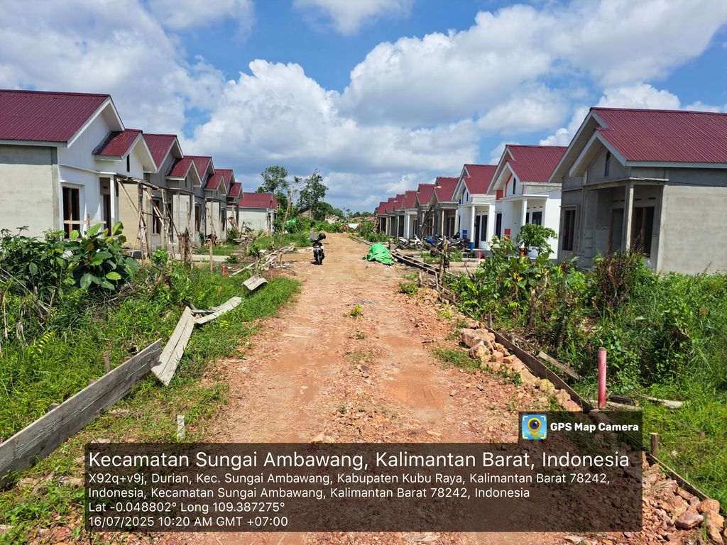 foto posisi tengah perumahan DINES RESIDANCE