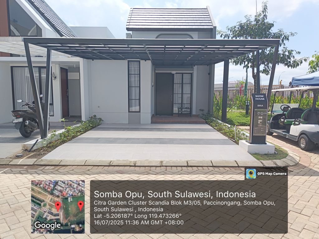 foto contoh rumah perumahan CITRA GARDEN VITTORIA