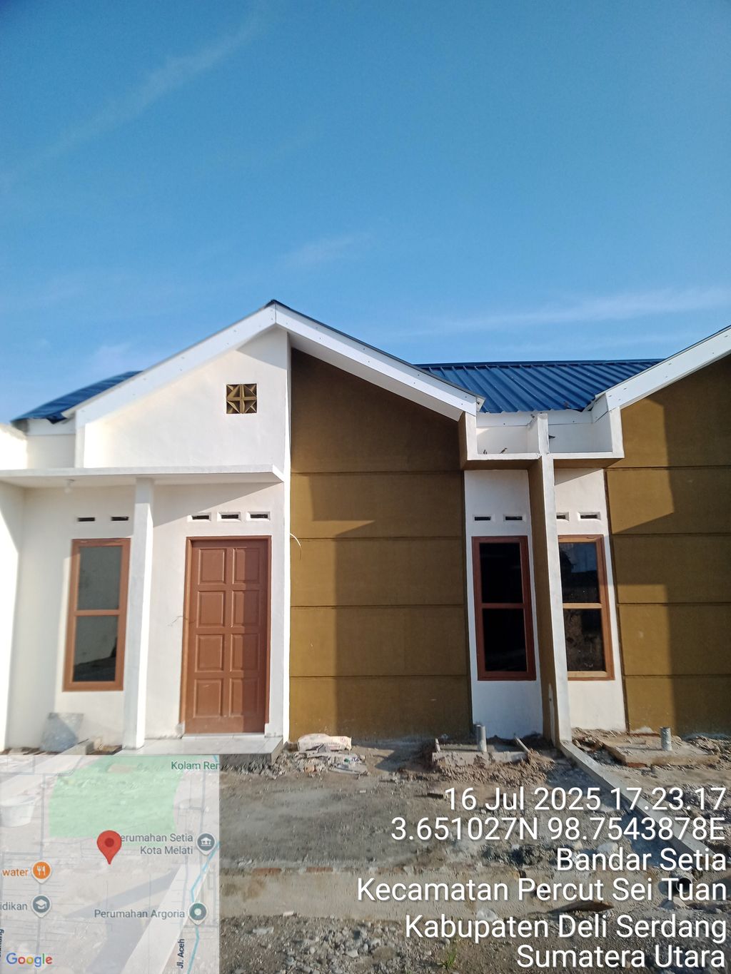 foto contoh rumah perumahan PLATINUM GARDEN III TAHAP 5