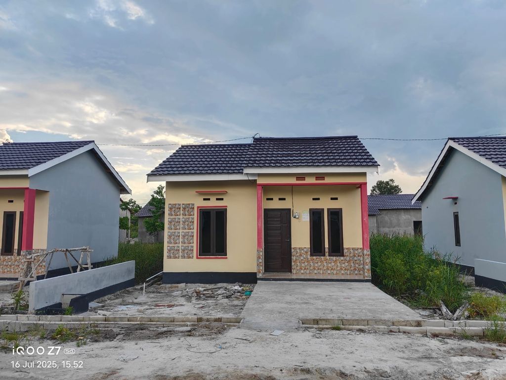 foto tampak rumah tipe 36 perumahan GRIYA SITI BAKAR II