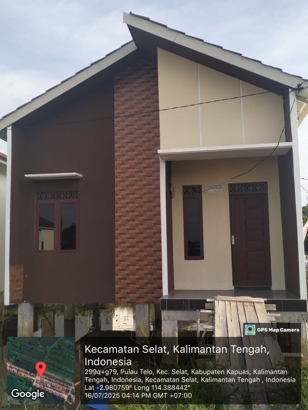 foto tampak rumah tipe 36 perumahan GRIYA SEDERHANA 3
