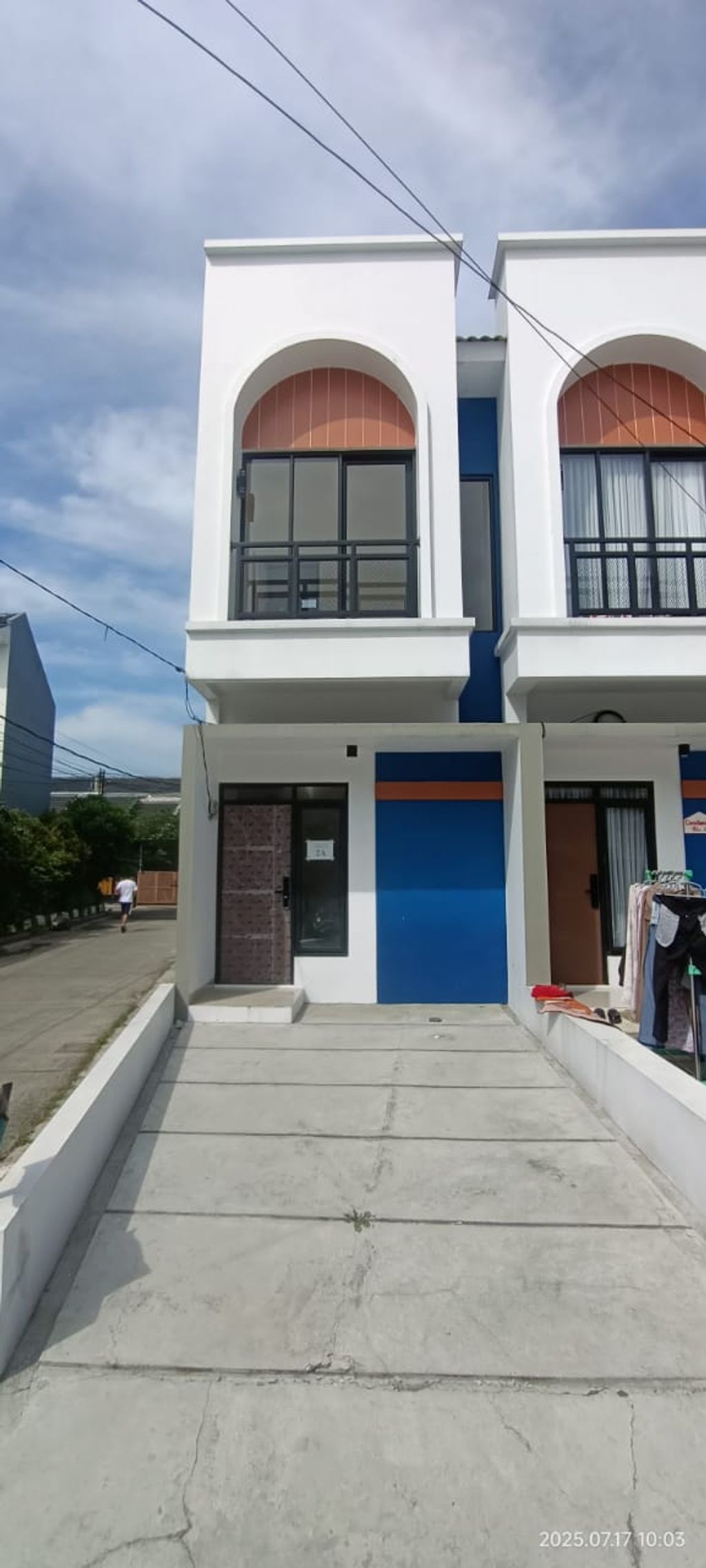 foto tampak rumah tipe 43 Compact High Ceiling (420) perumahan G-Land Ciwastra Park