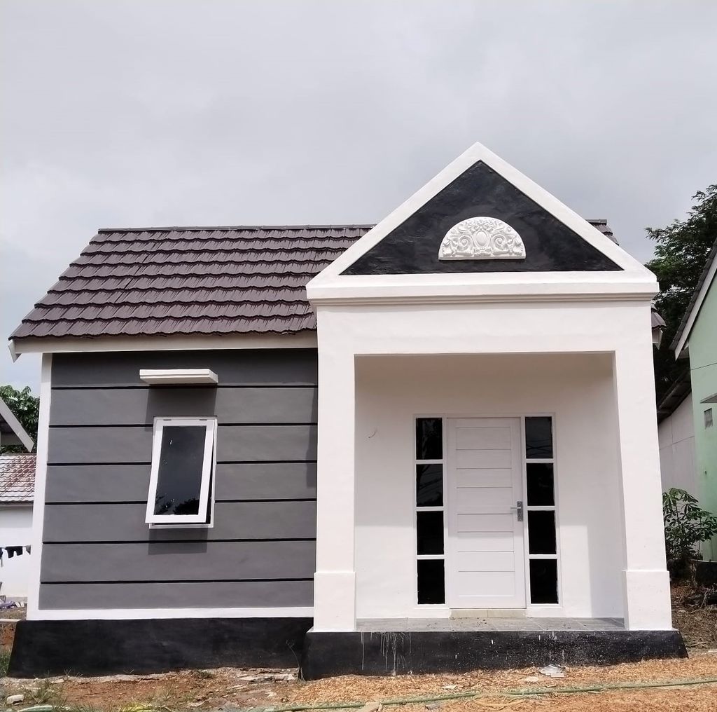foto tampak rumah tipe SUBSIDI III perumahan (KSA) Kampoeng Shafwah Asri Pelaihari