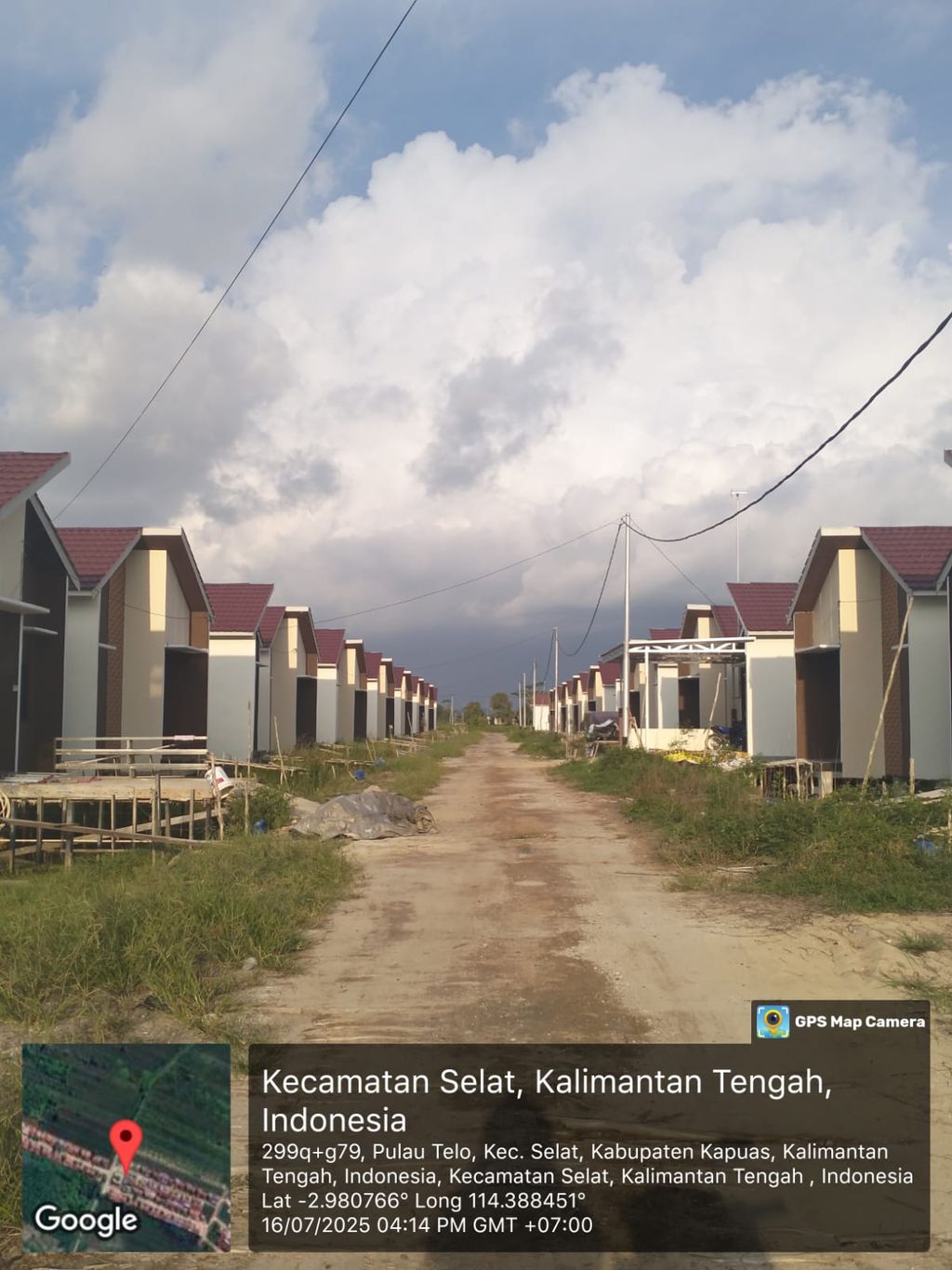 foto posisi tengah perumahan GRIYA SEDERHANA 3