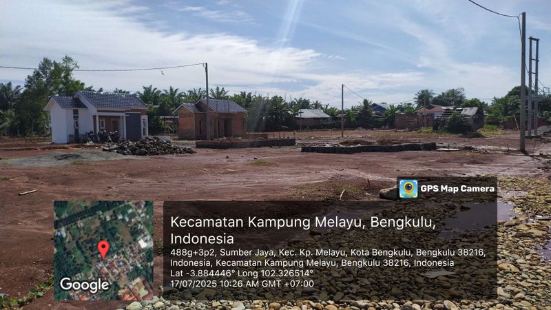 foto posisi tengah perumahan Karya Permata Residence