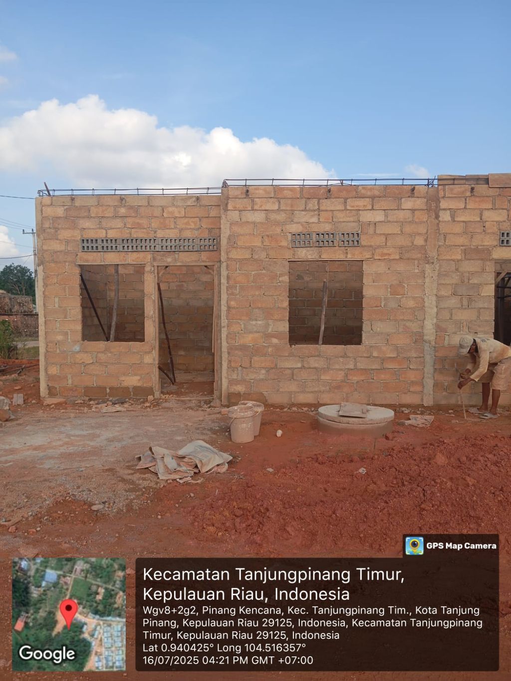 foto tampak rumah tipe 36 LUWAS 90 perumahan KRISTAL VISTA 2