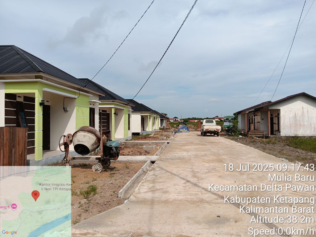 foto posisi tengah perumahan VILLA ANUGRAH 3