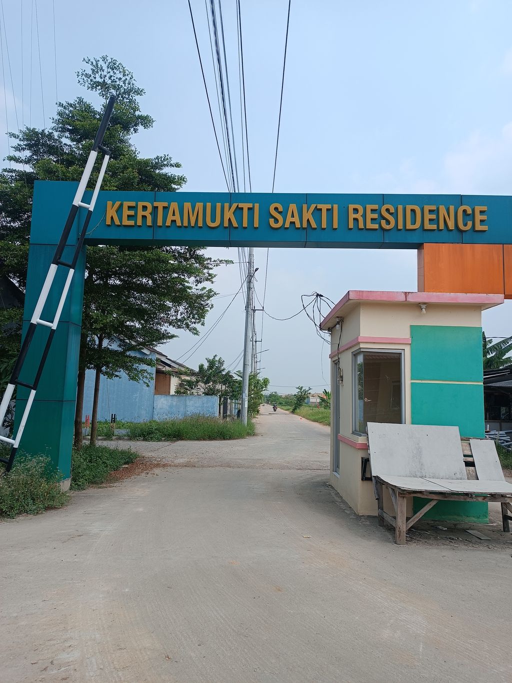 foto gerbang perumahan KERTAMUKTI SAKTI RESIDENCE 1 TAHAP 3