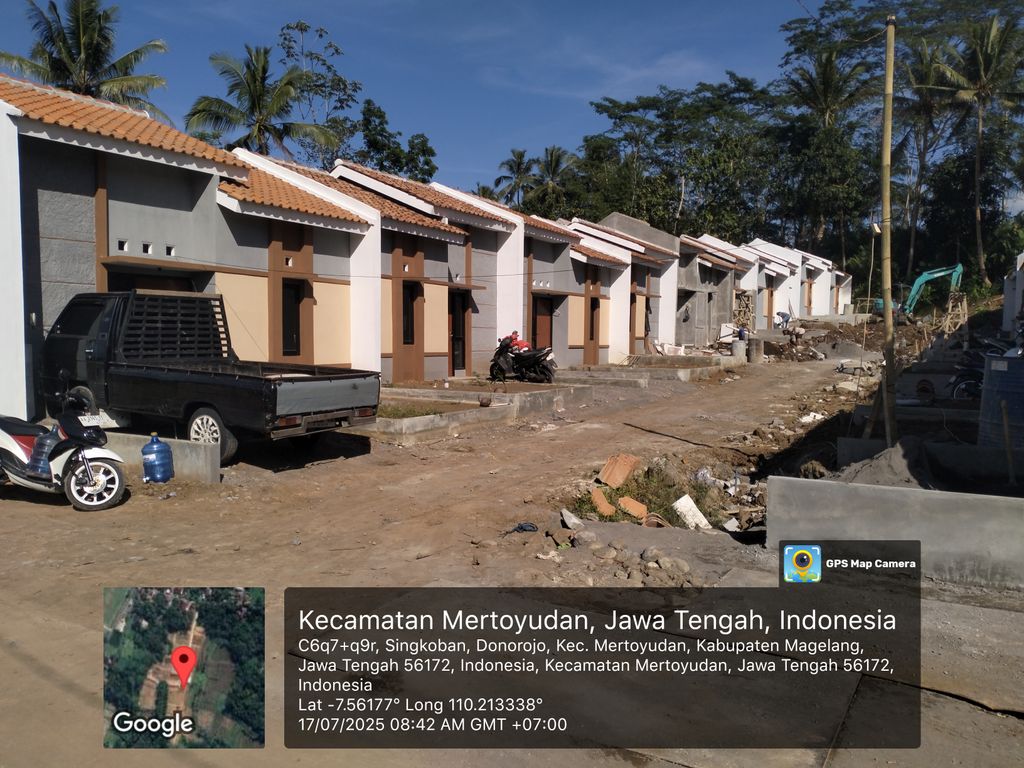 foto posisi tengah perumahan PURI HARMONI 5