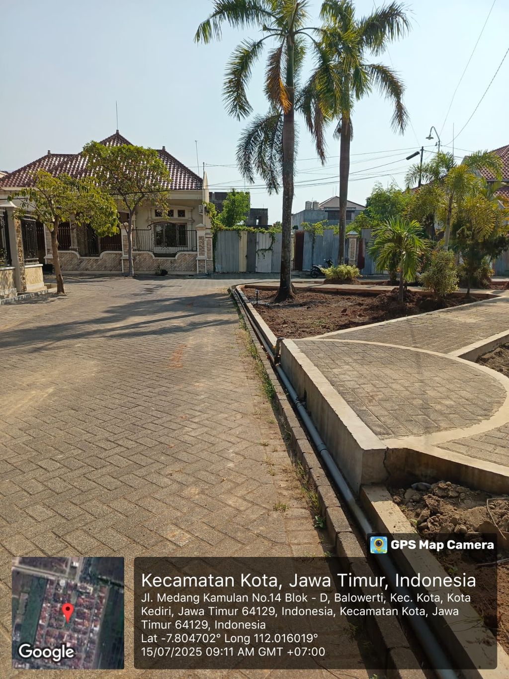 foto posisi tengah perumahan Perumahan Persada Asri