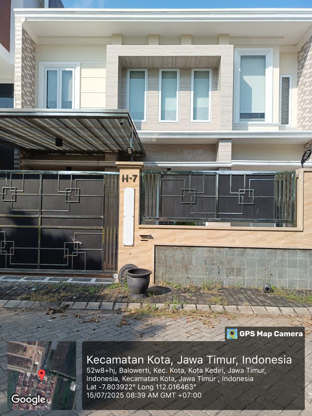 foto contoh rumah perumahan Perumahan Persada Asri