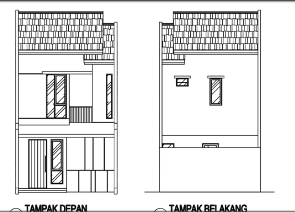 foto tampak rumah tipe Corniche perumahan PURI JAYA 26
