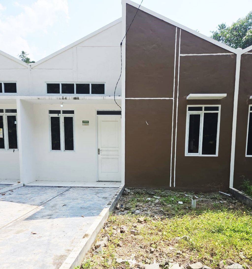foto tampak rumah tipe 33/84 - 166 perumahan Perumahan Bumi Taktakan Indah