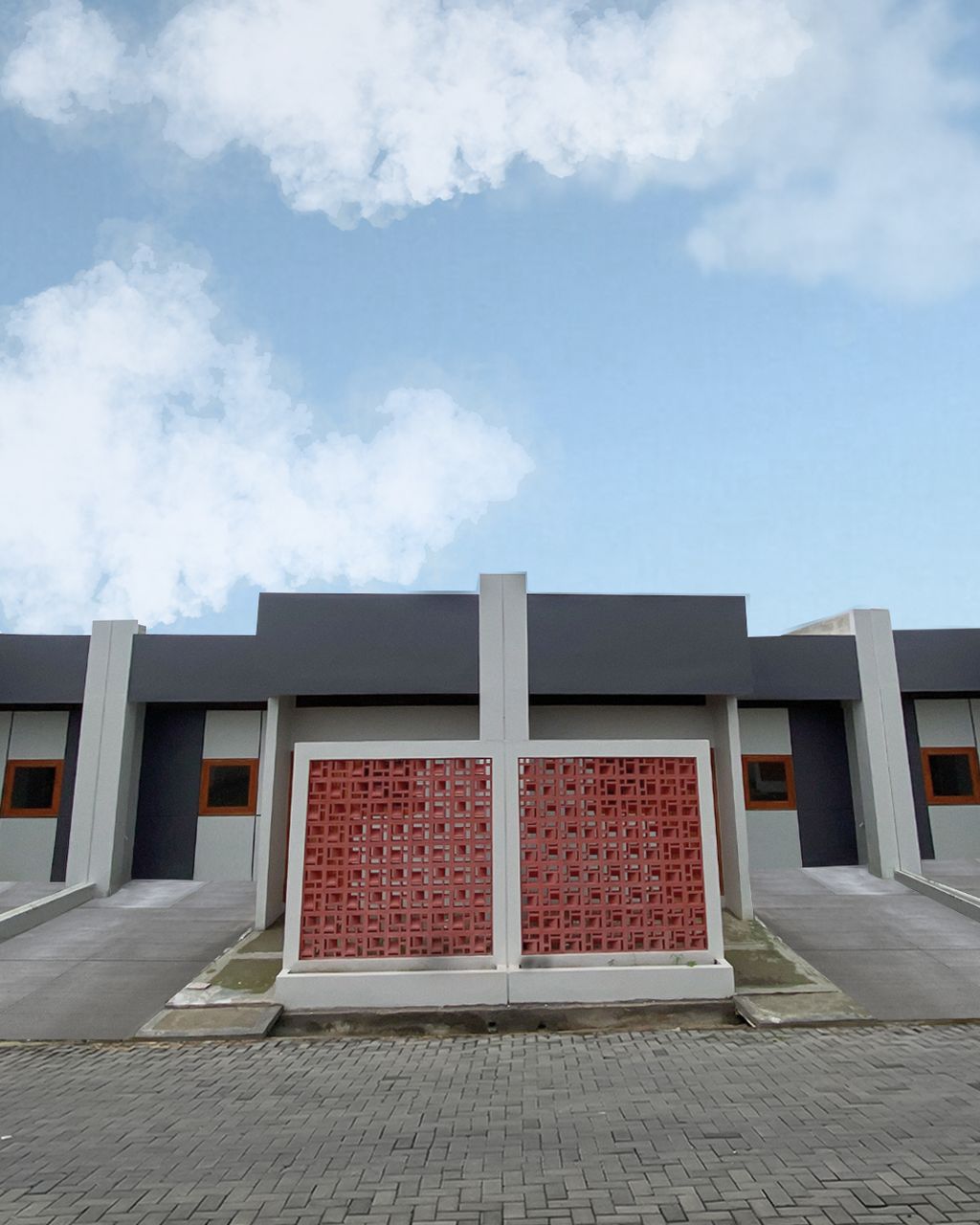 foto contoh rumah perumahan TAMAN HARMONI 2