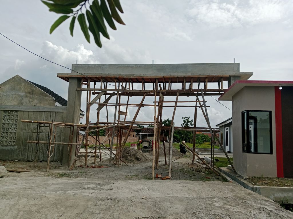 foto gerbang perumahan Mulya Residence Bolopleret