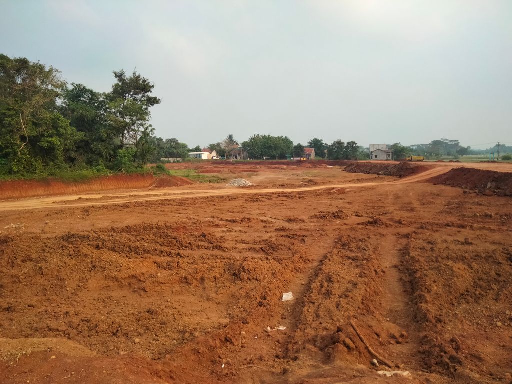 foto posisi tengah perumahan Kemang Recidence