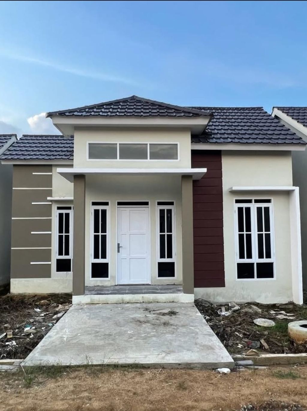 foto tampak rumah tipe 36 (Subsidi 1) perumahan melody Garden 2