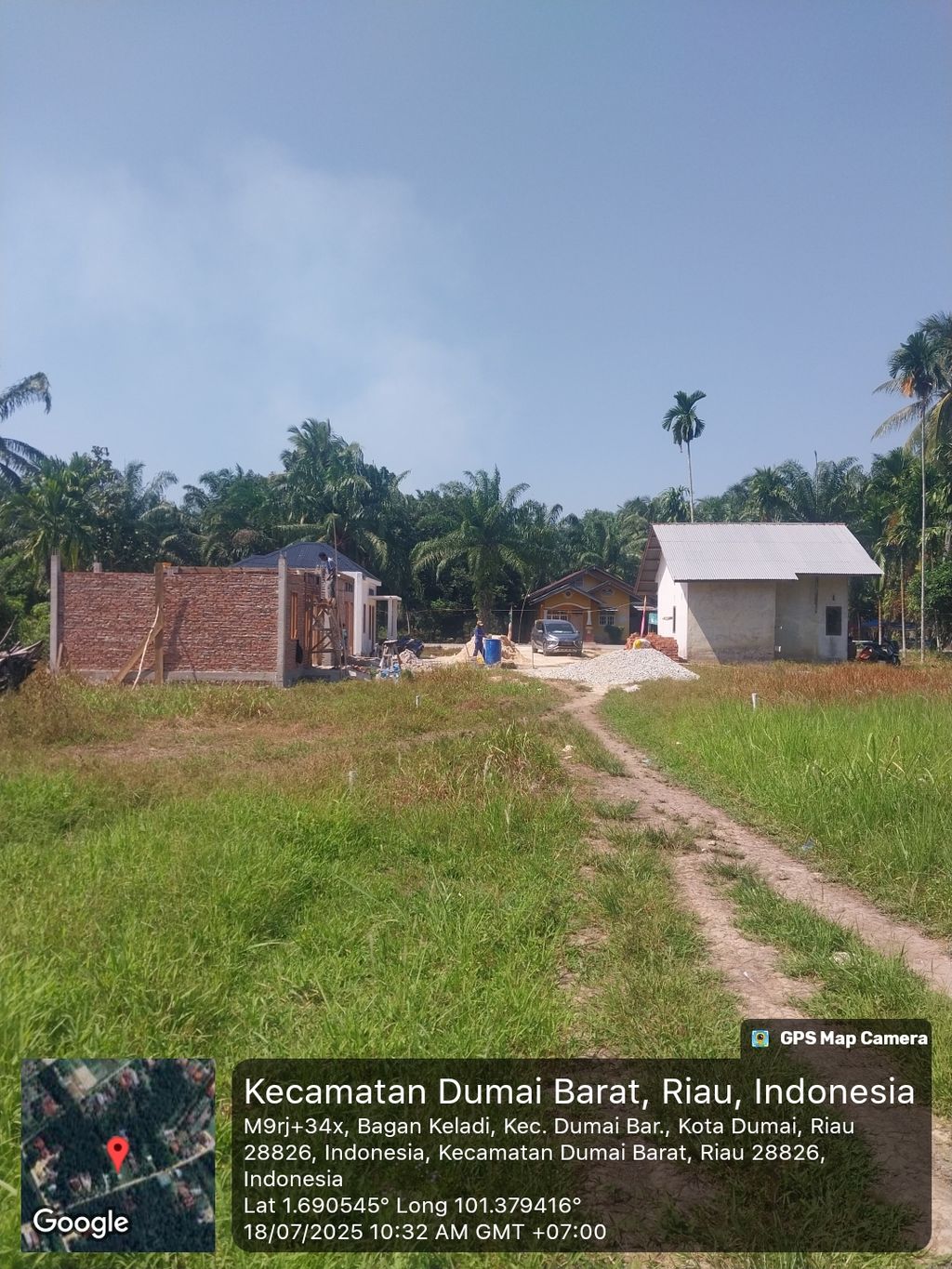 foto posisi tengah perumahan PANG5 RESIDENCE