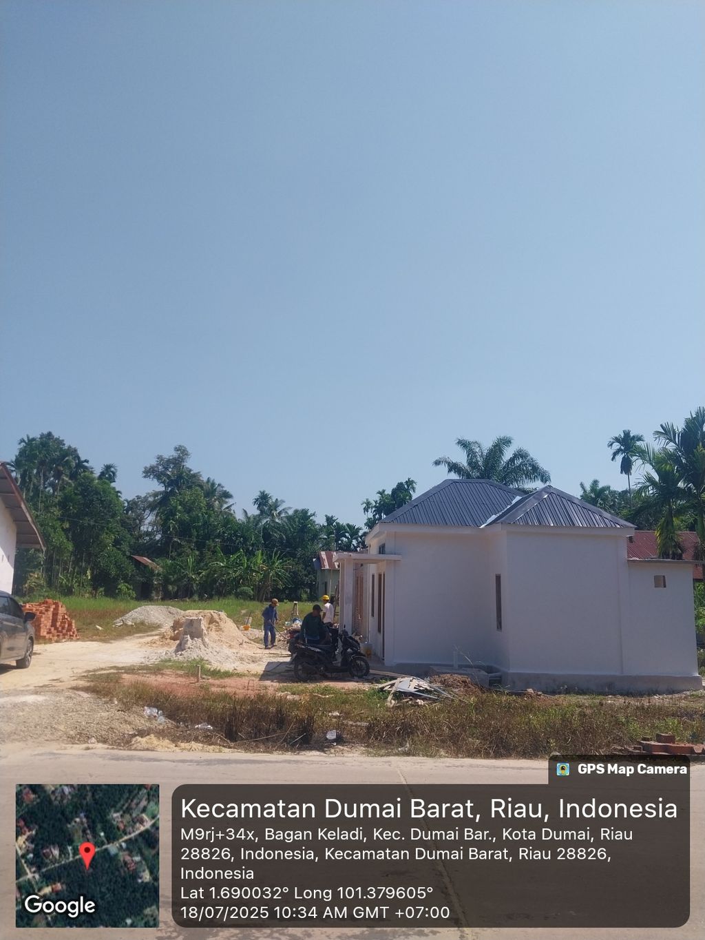 foto gerbang perumahan PANG5 RESIDENCE