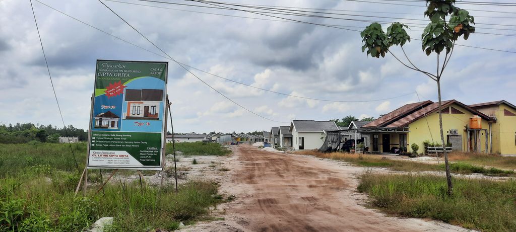foto gerbang perumahan CIPTA GRIYA JALAN SOEKARNO-HATTA II