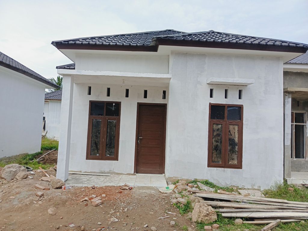 foto contoh rumah perumahan Mutiara Cot Yang