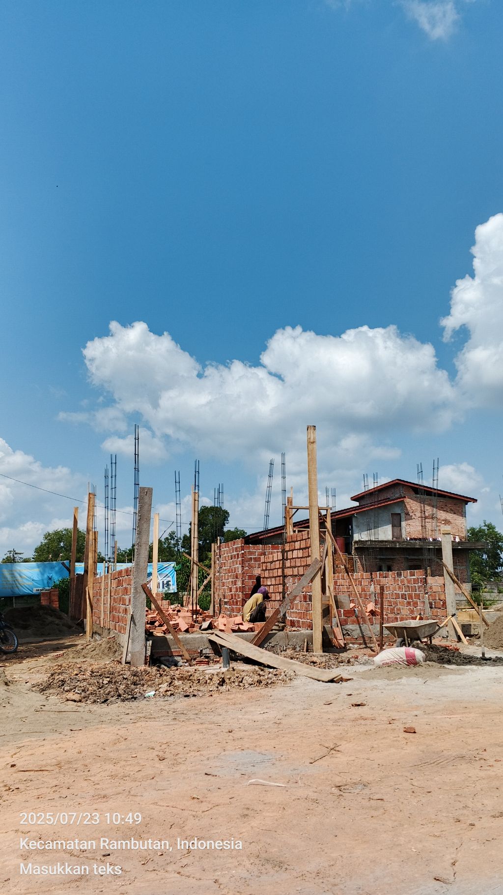 foto gerbang perumahan ZORA RESIDENCE
