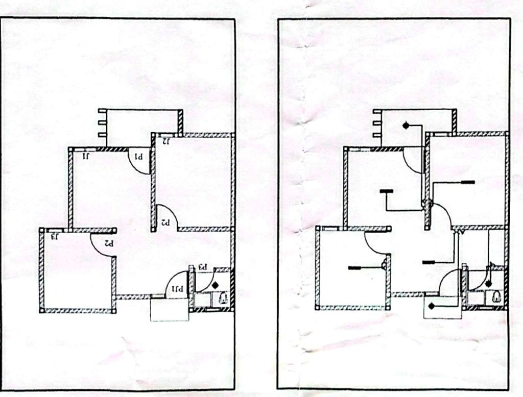 foto denah rumah tipe RSH 36 perumahan Bagas Arsenta Residence