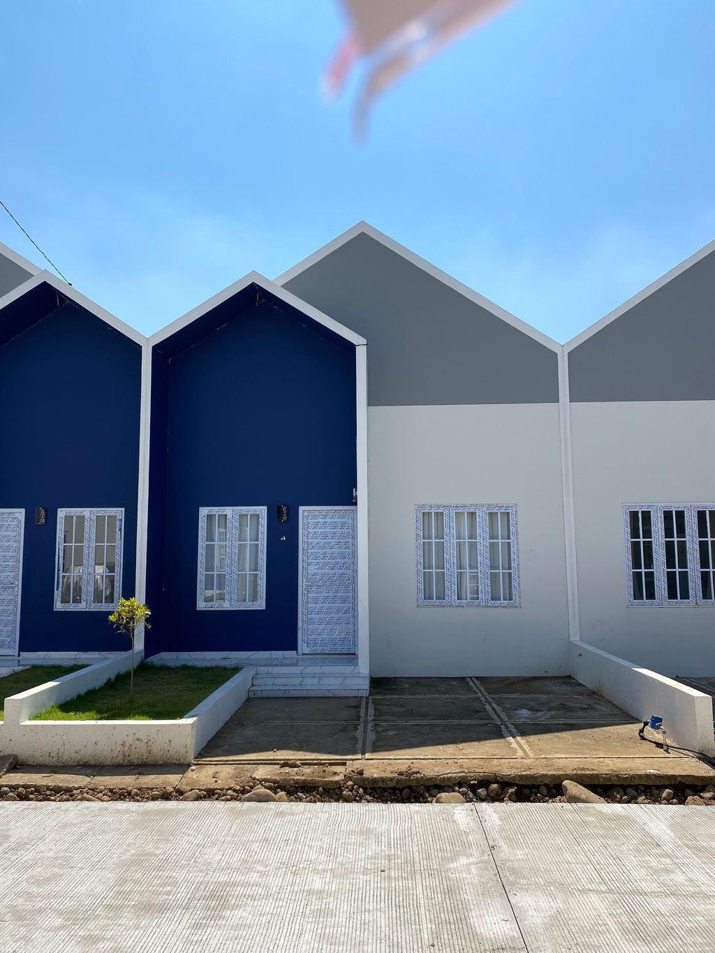 foto tampak rumah tipe 50/84 perumahan NAMI LAND BAROMBONG TAHAP 3