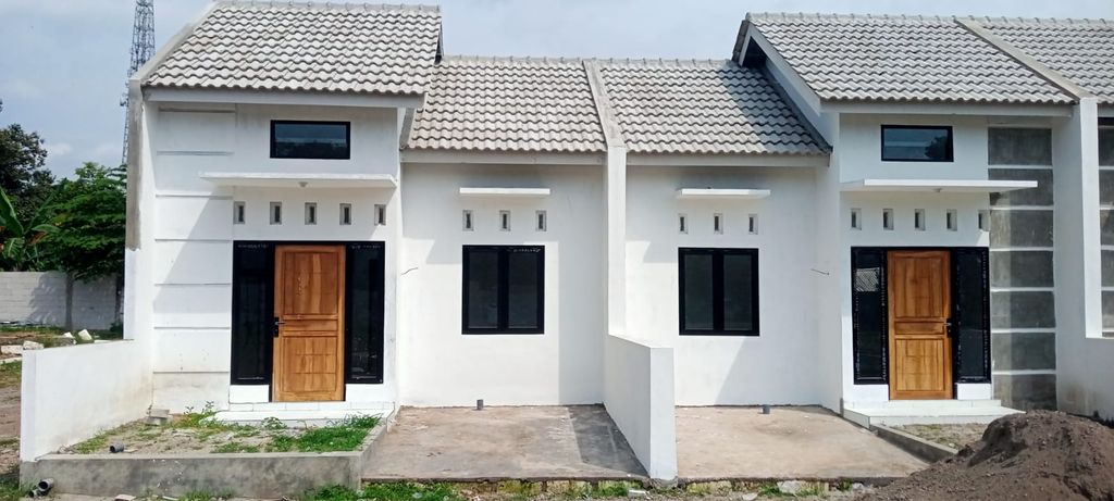 foto tampak rumah tipe SUBSIDI 32 perumahan GRIYA BUMI SEDAYU 3 TAHAP 2 GURAH
