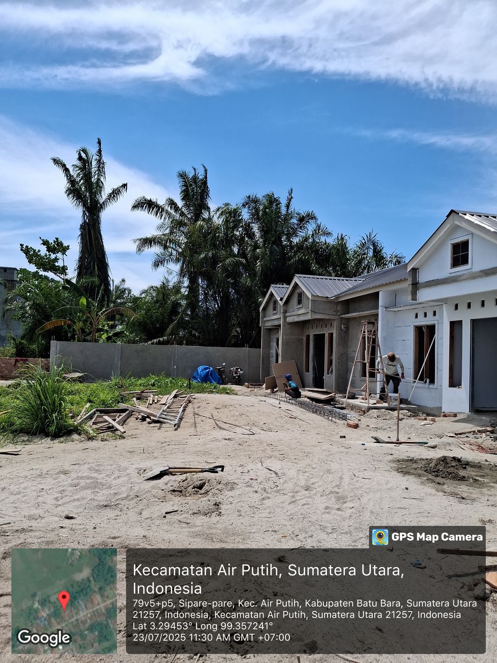 foto posisi tengah perumahan PERMATA INDAH 2