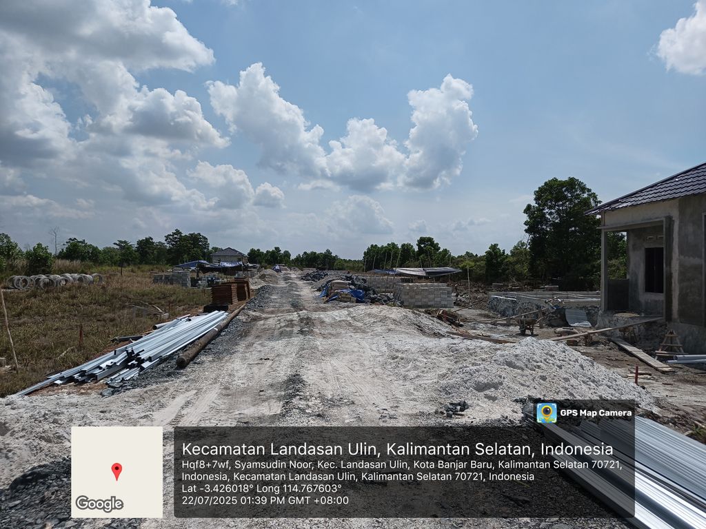 foto posisi tengah perumahan AERO SINERGIA