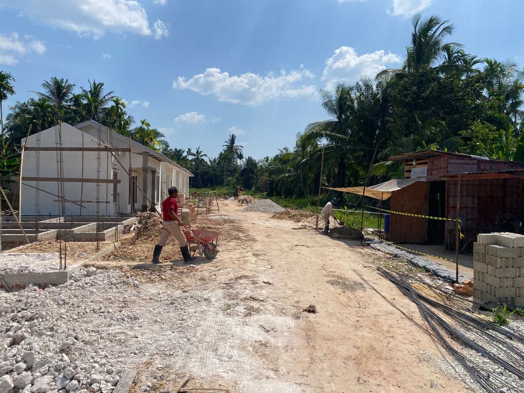 foto gerbang perumahan Citra Purnama Residence