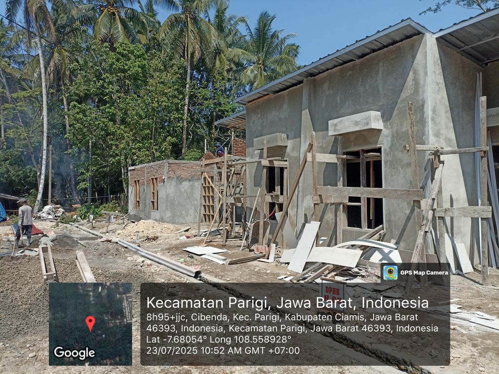 foto posisi tengah perumahan D'PRANS HOUSE BUDIASIH