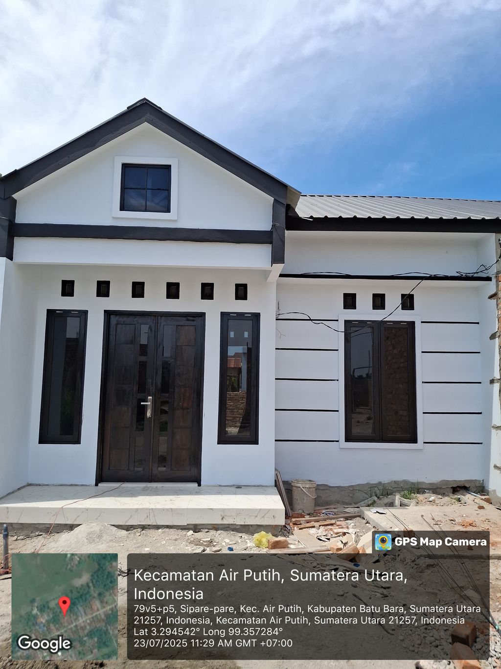 foto contoh rumah perumahan PERMATA INDAH 2