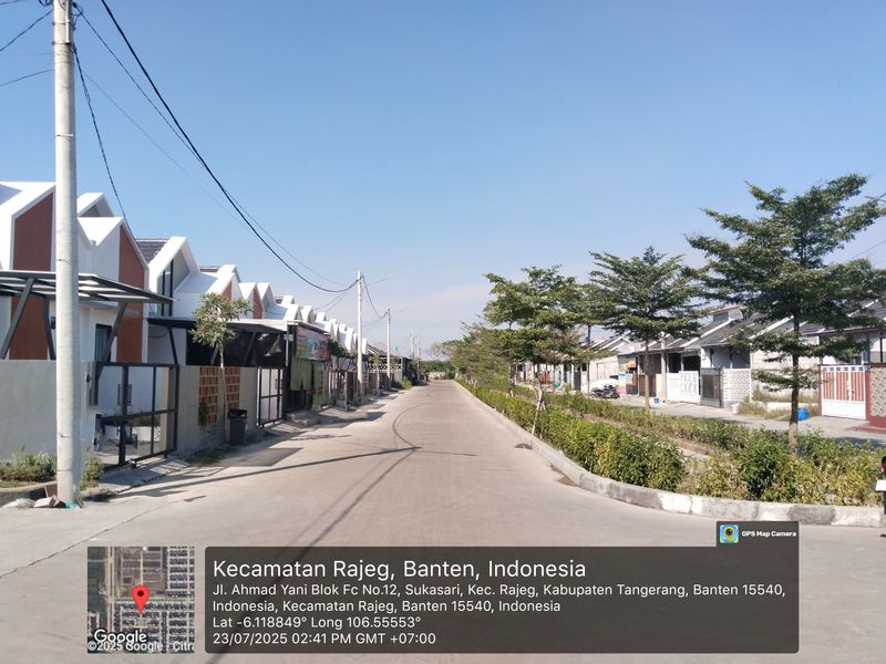 foto posisi tengah perumahan GRIYA ARTHA SUKASARI RESIDENCE