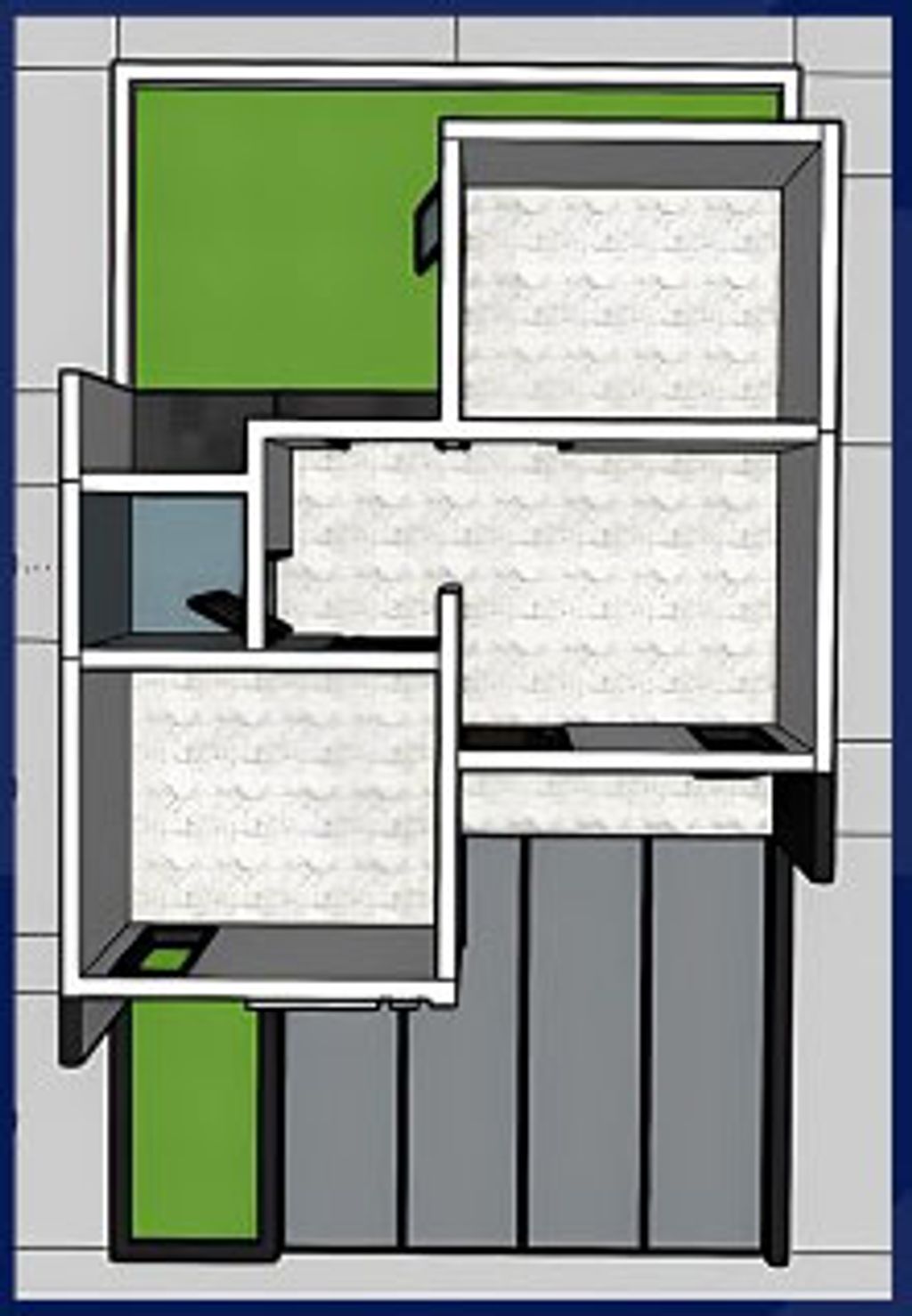 foto denah rumah tipe 30/60 perumahan PURI PRATAMA KUPEN