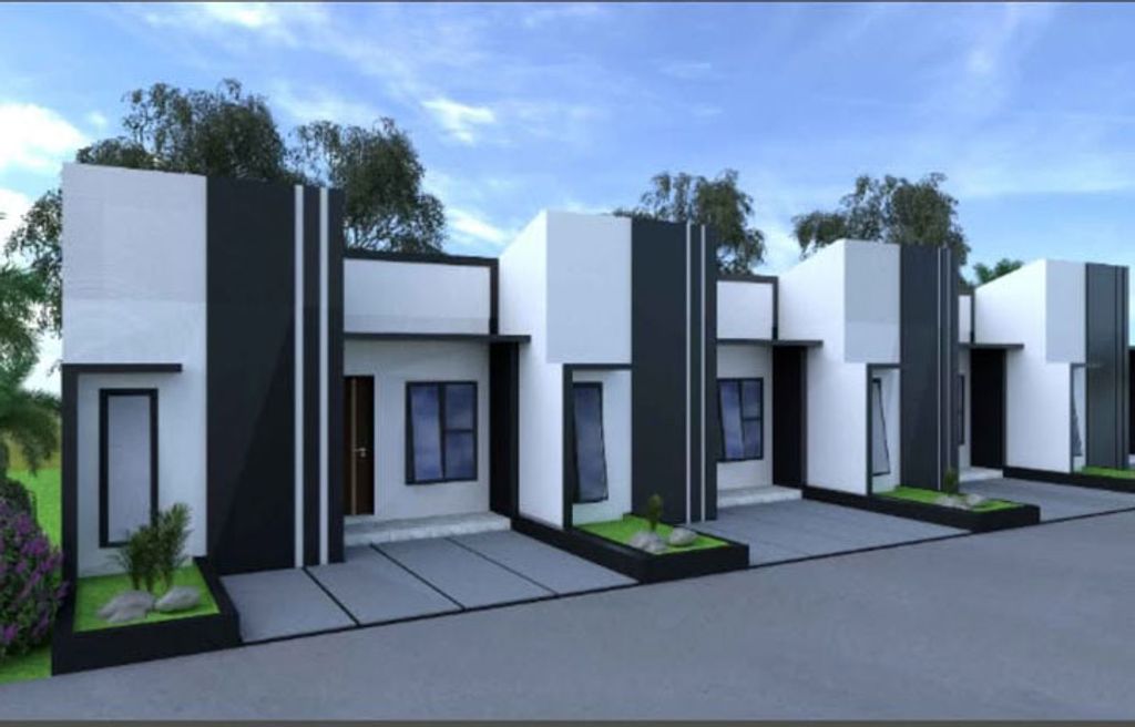 foto tampak rumah tipe 30/60 perumahan PURI PRATAMA KUPEN