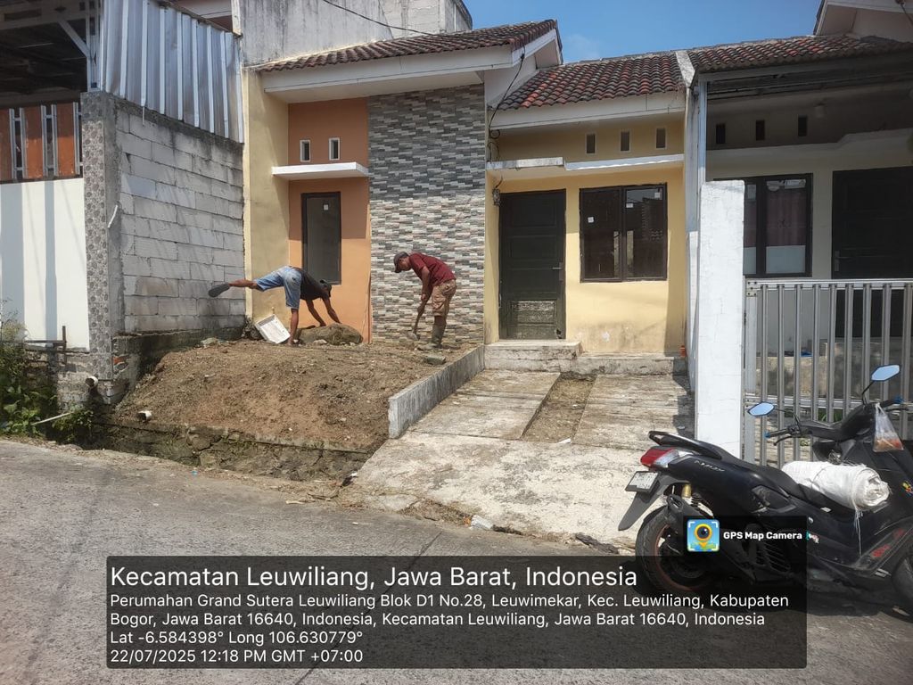 foto tampak rumah tipe 32/60 (Komersil) perumahan Grand Sutera Leuwiliang