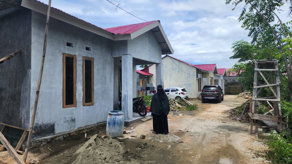foto posisi tengah perumahan GRIYA PINAGUT LESTARI III Tahap 2
