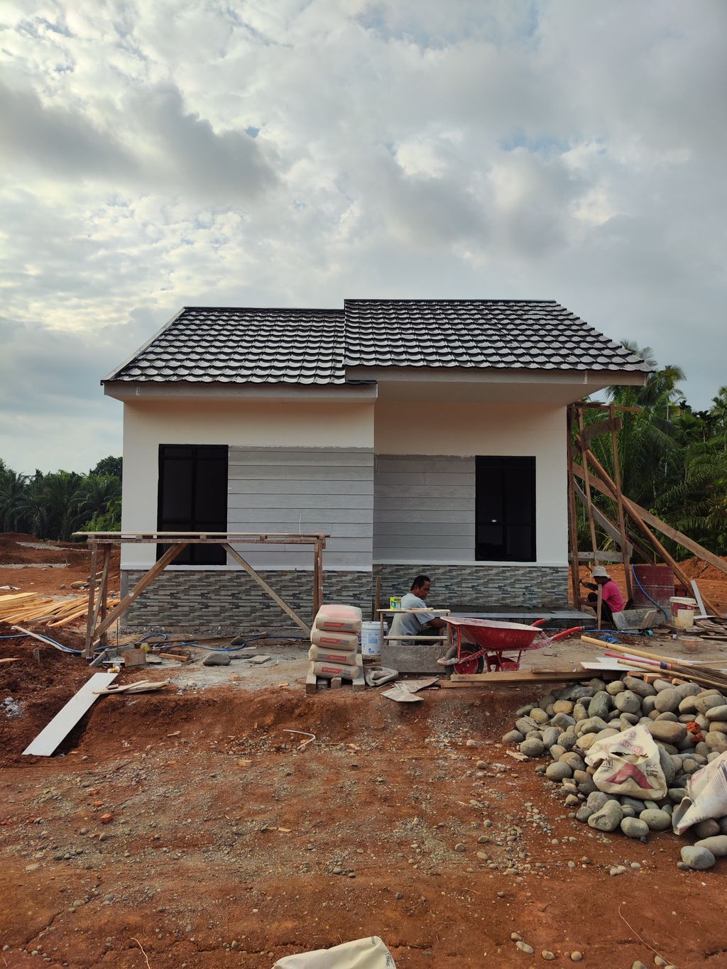 foto contoh rumah perumahan ABI RESIDENCE