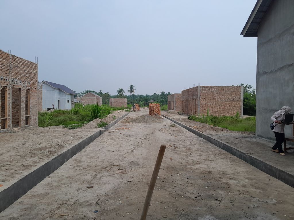 foto posisi tengah perumahan Puri Permata Hijau 3