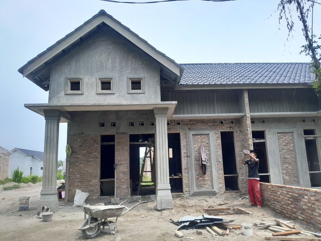 foto contoh rumah perumahan Puri Permata Hijau 3