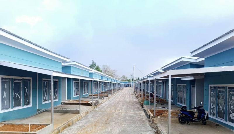 foto posisi tengah perumahan VILLA MUTIARA MADINAH 2