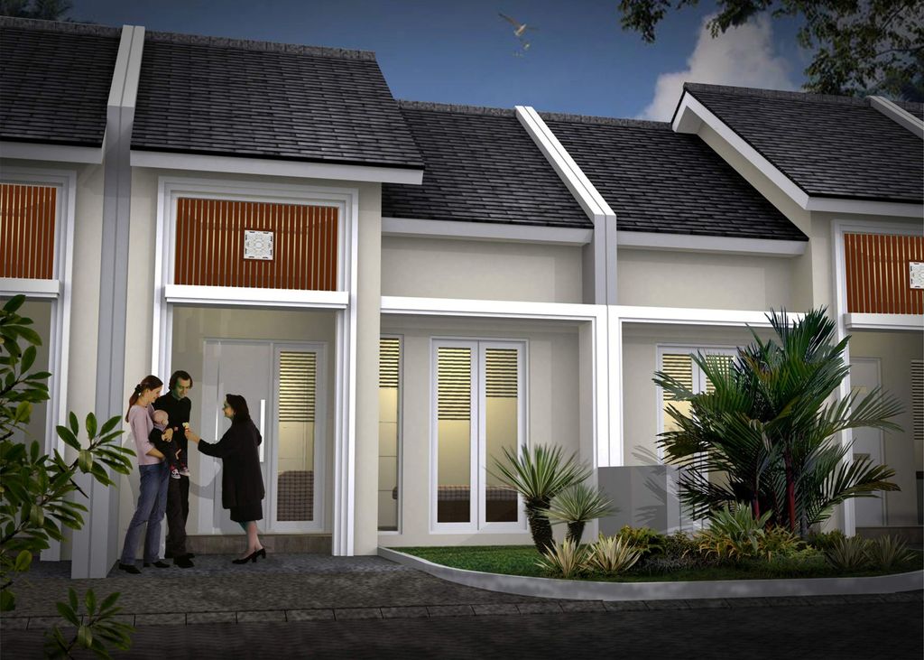 foto tampak rumah tipe Camar 36 - 2023 perumahan BUMI DAMAI REGENCY