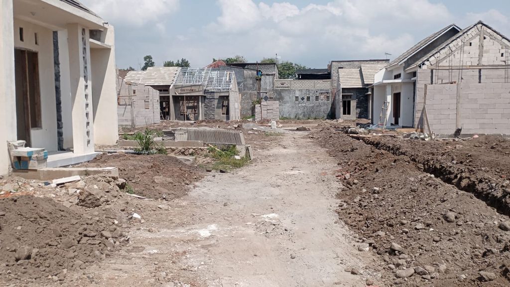foto posisi tengah perumahan GRAHA IRFAI RESIDENCE 1