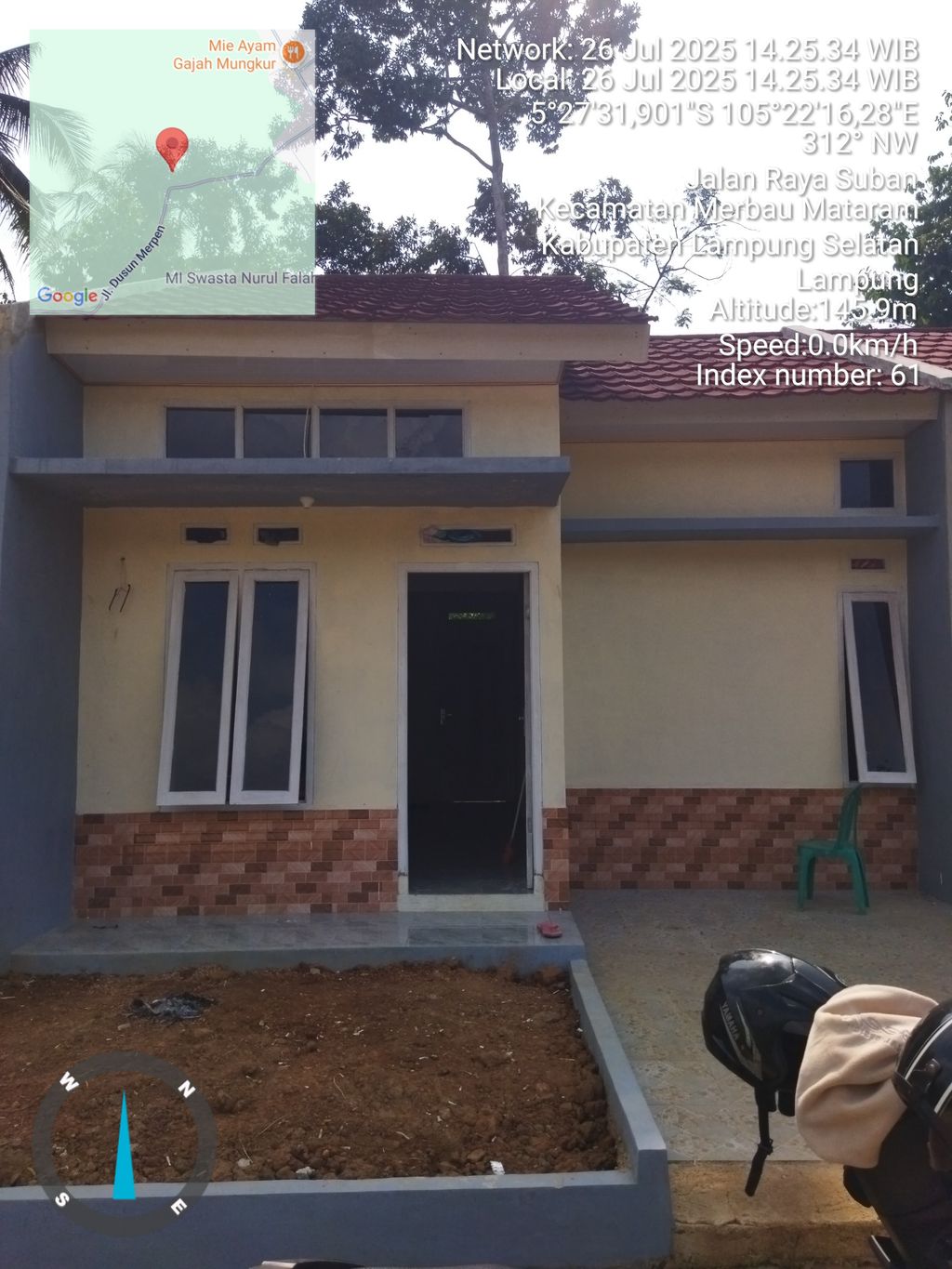 foto contoh rumah perumahan Perum Merpen Jaya