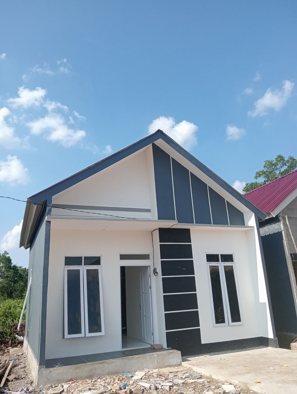 foto contoh rumah perumahan Residence Borneo Khatulistiwa Raya Blok MNOP