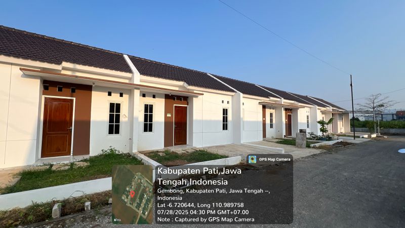foto posisi tengah perumahan nDalem Raharja Semirejo