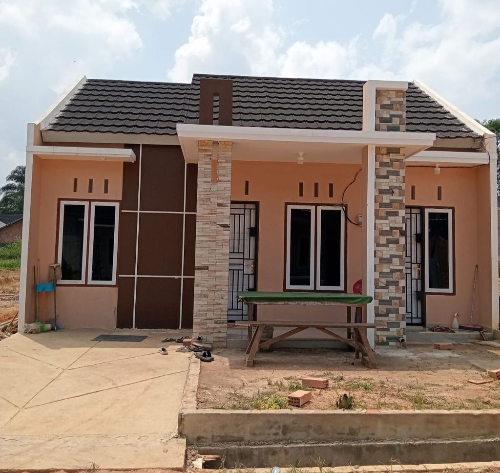 foto tampak rumah tipe 45 perumahan PERUMAHAN BEGADANG REGENCY